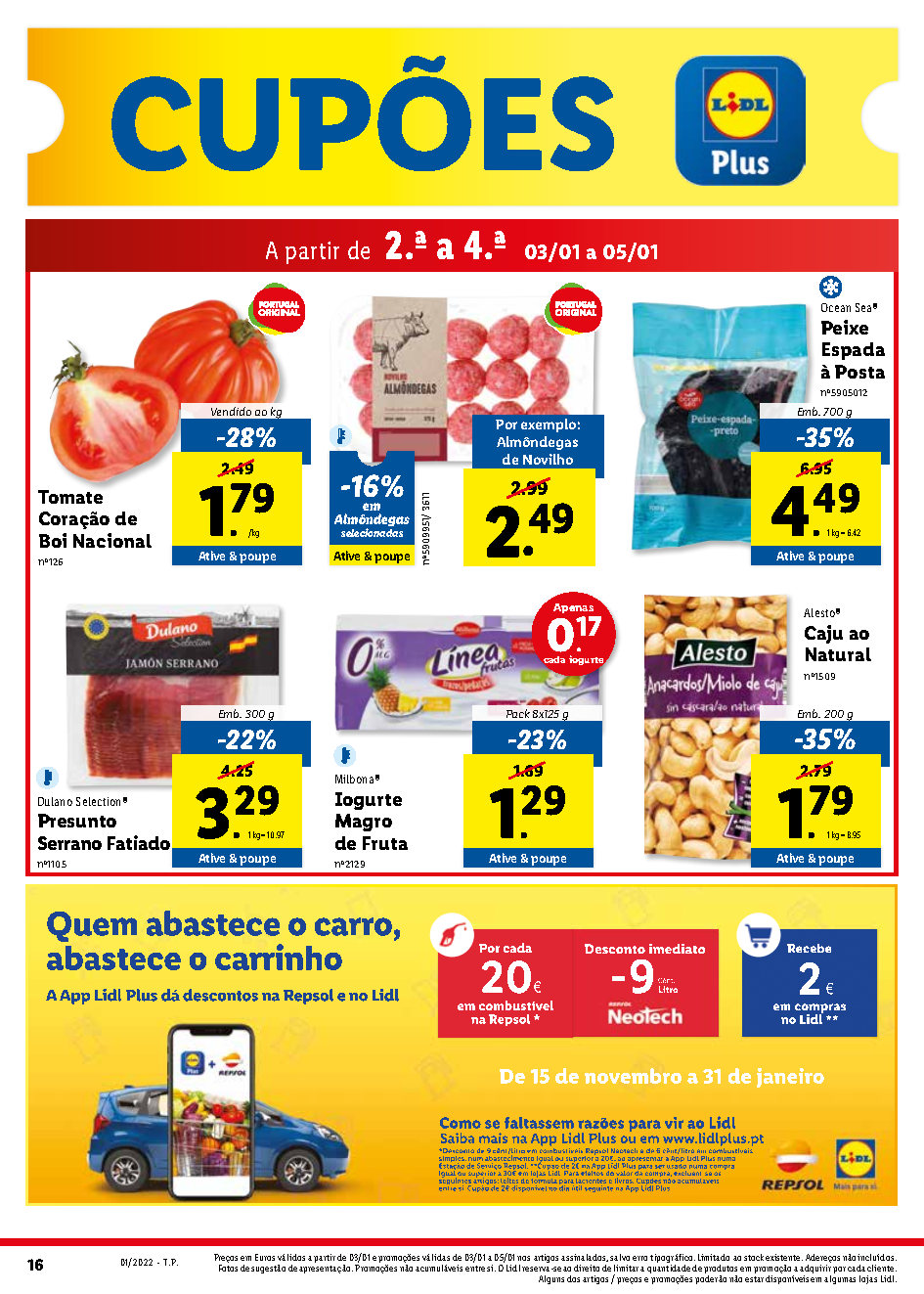 folheto lidl oportunidades 3 janeiro 9 janeiro Page38