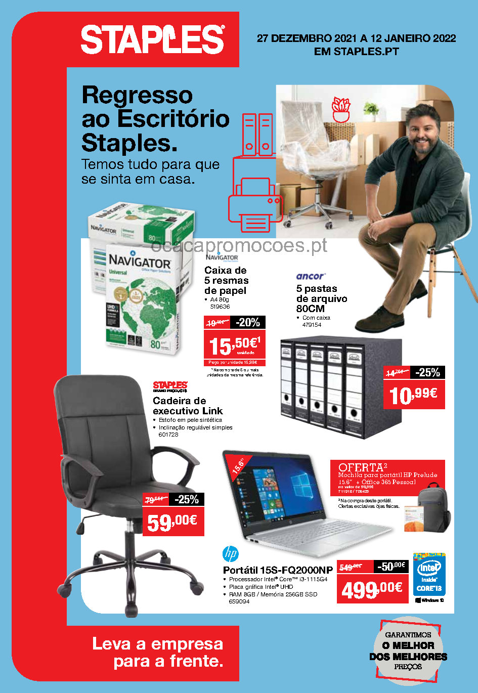 folheto staples 27 dezembro 12 janeiro Page1