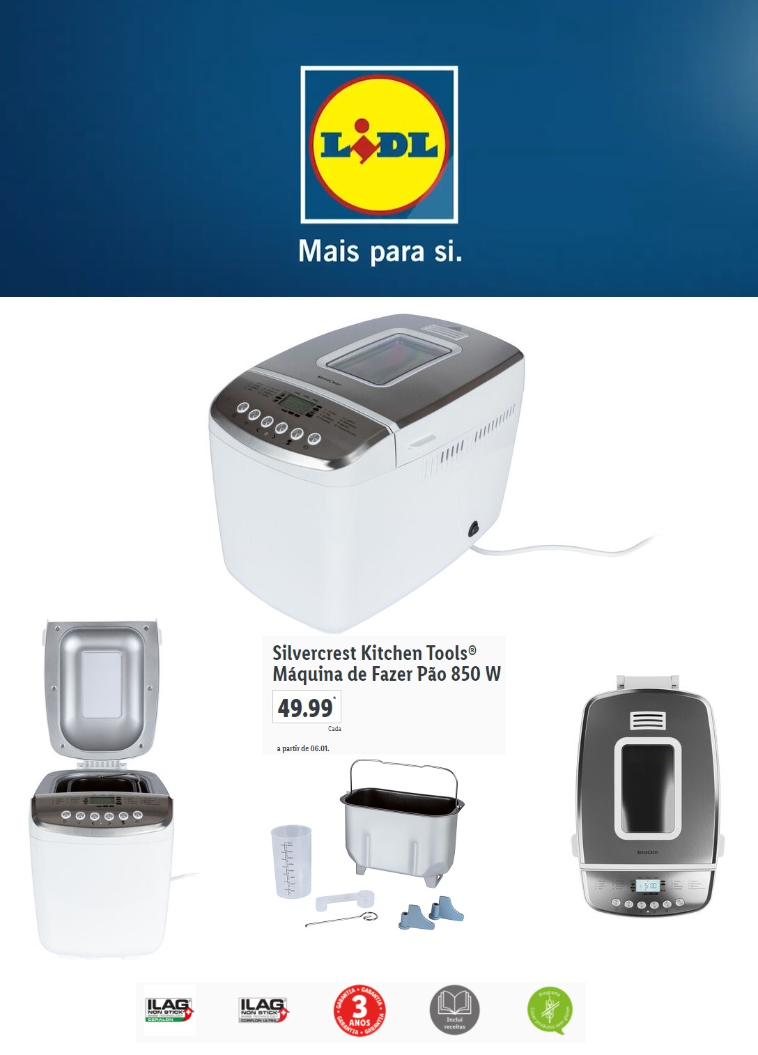 Há uma nova máquina no Lidl que vai ajudá-lo na dieta (e custa 14,99€) – NiT