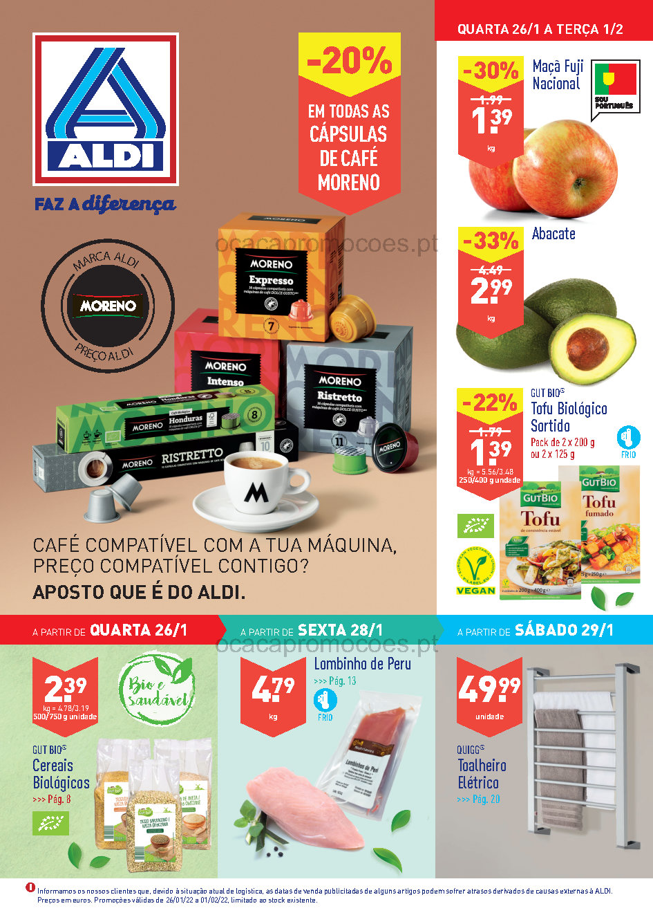 folheto aldi 26 janeiro 1 fevereiro Page1