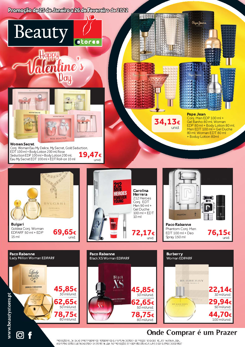 folheto beauty stores 29 janeiro 26 fevereiro promocoes Page1