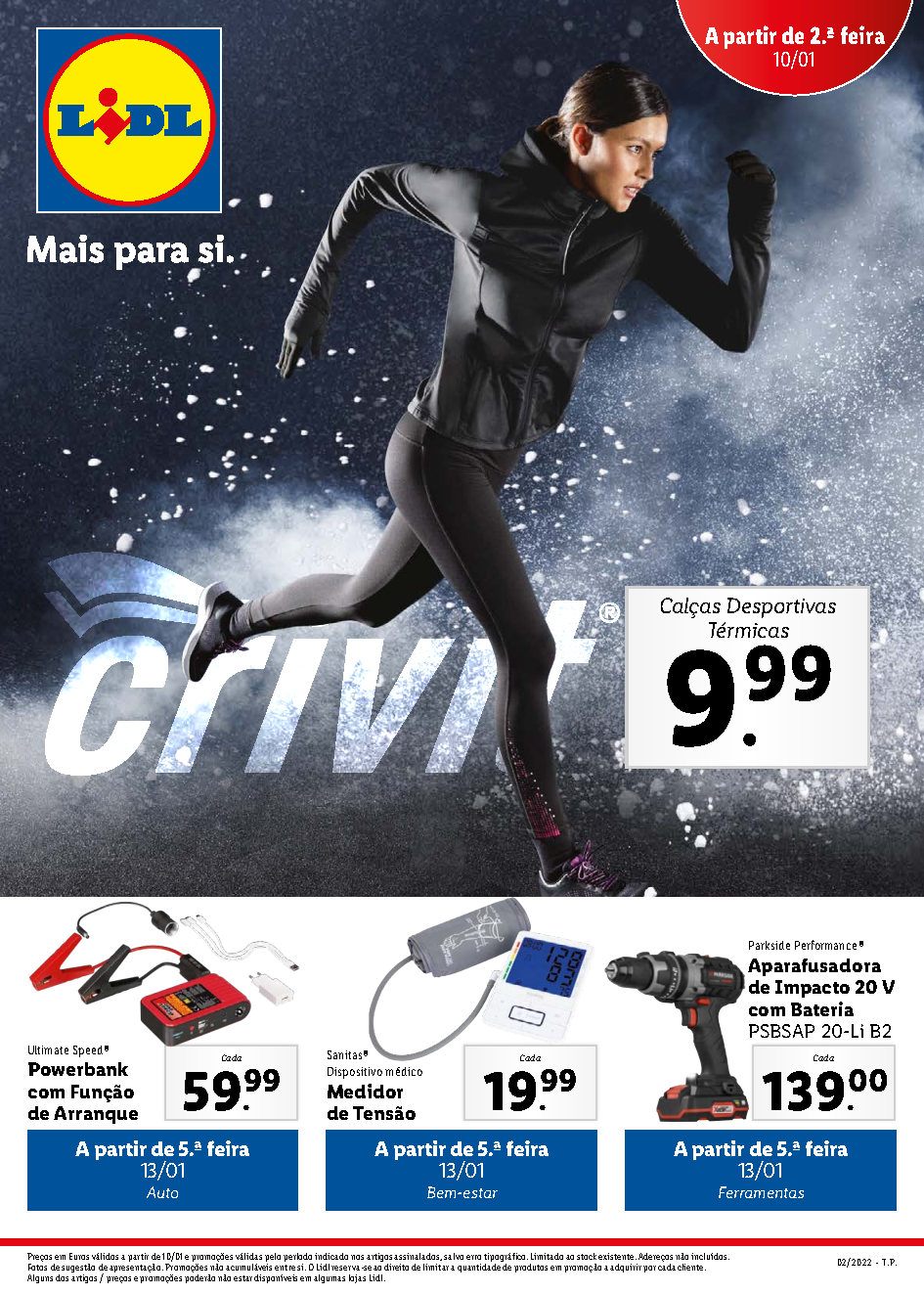 folheto lidl 10 janeiro 16 janeiro promocoes Page1