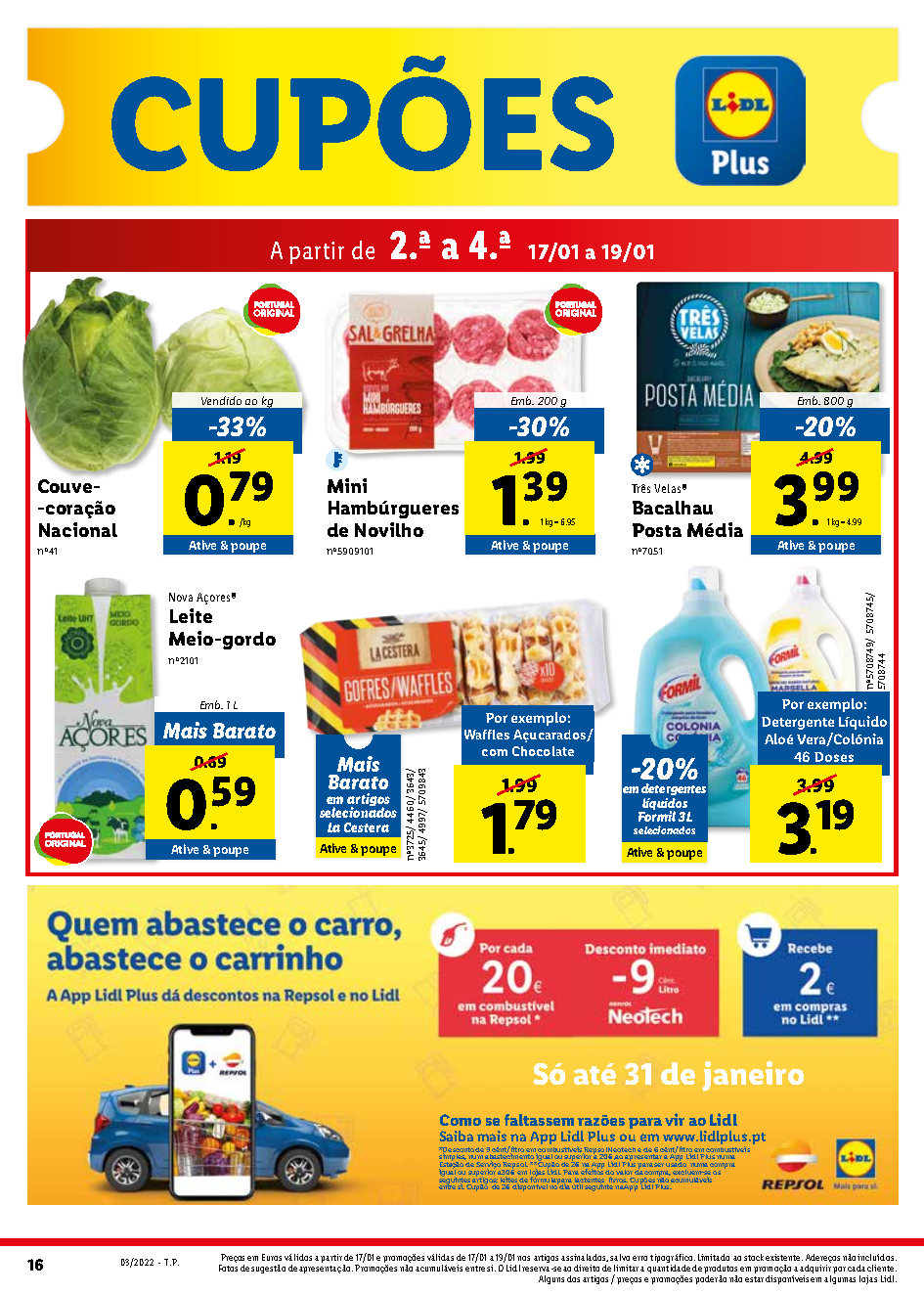 folheto lidl promocoes 17 janeiro 23 janeiro Page16