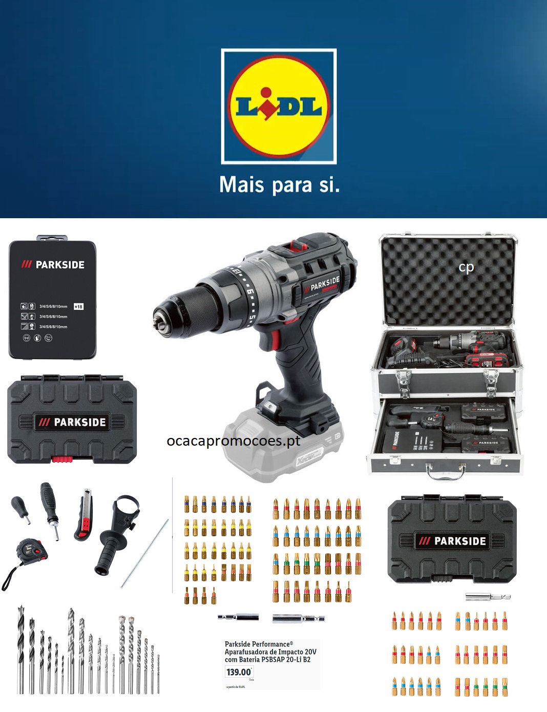 Antevisão LIDL! Parkside Performance Aparafusadora de Impacto a partir 13  janeiro! - O Caça Promoções