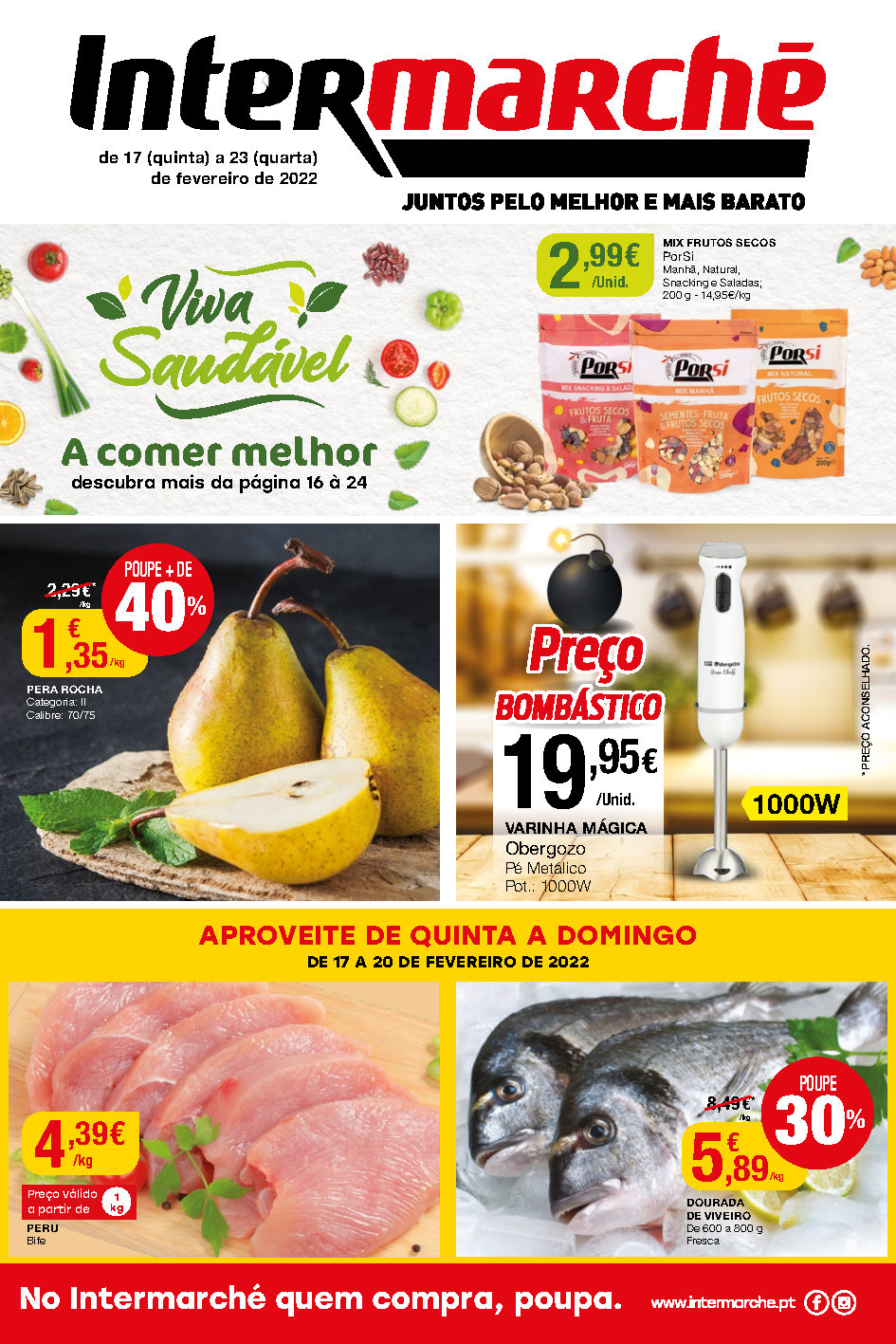 folheto intermarche super 17 fevereiro 23 fevereiro Page1