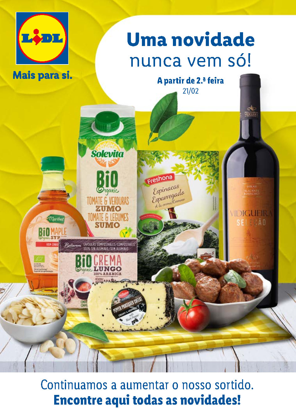 folheto lidl novidades a partir 21 fevereiro promocoes Page1