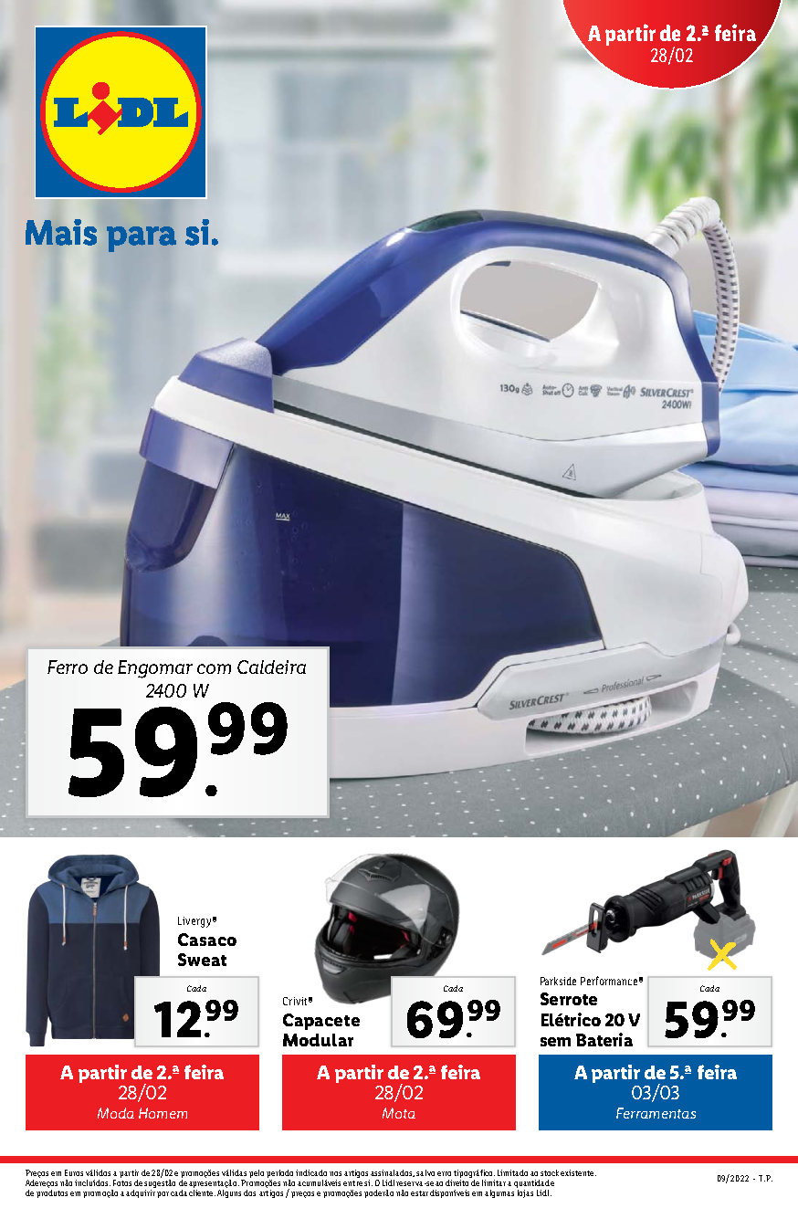 folheto lidl promocoes 28 fevereiro 6 marco Page1