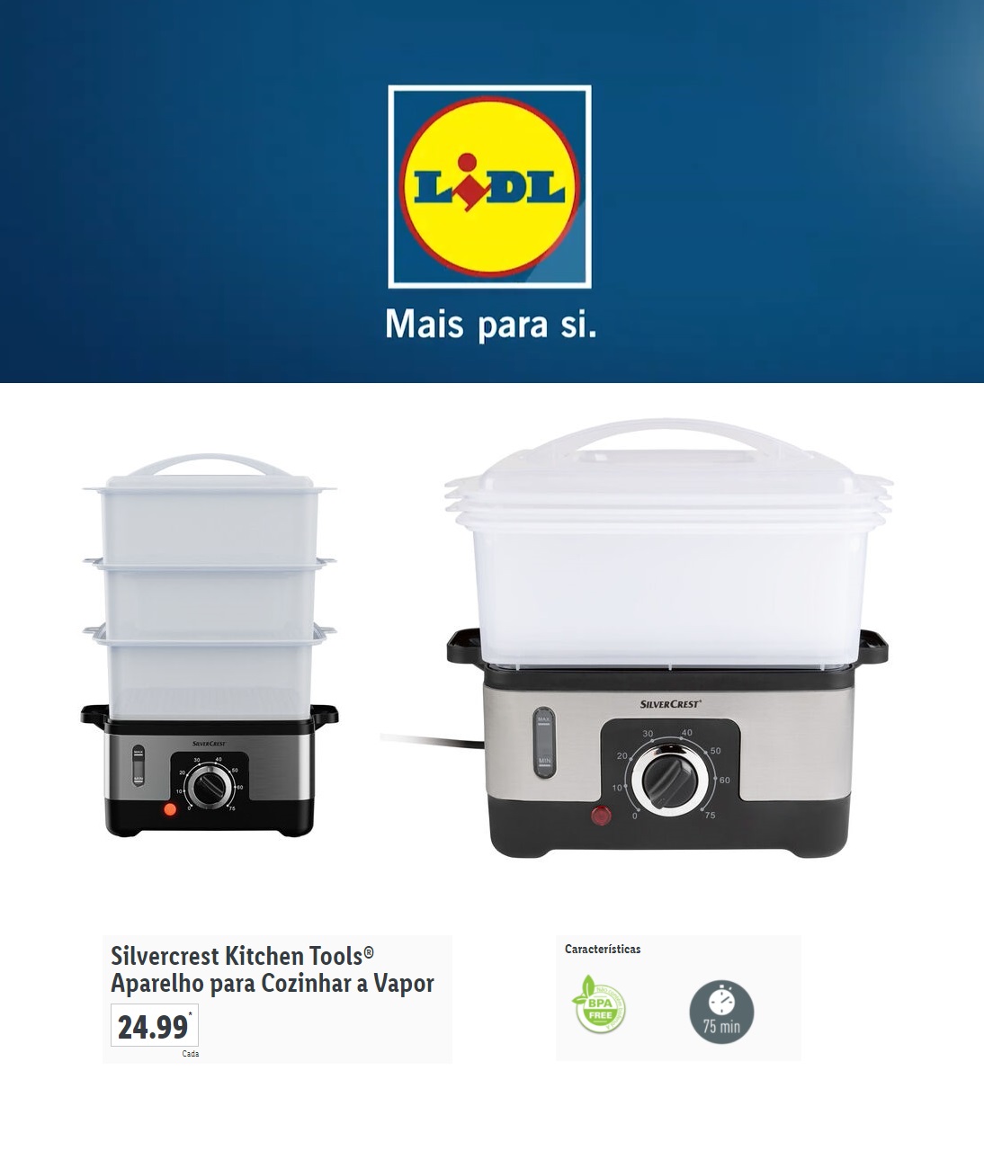 Há uma nova máquina no Lidl que vai ajudá-lo na dieta (e custa 14,99€) – NiT