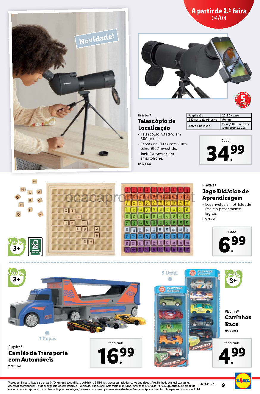 brinquedos folheto lidl bazar 4 abril 10 abril promocoes Page9 1