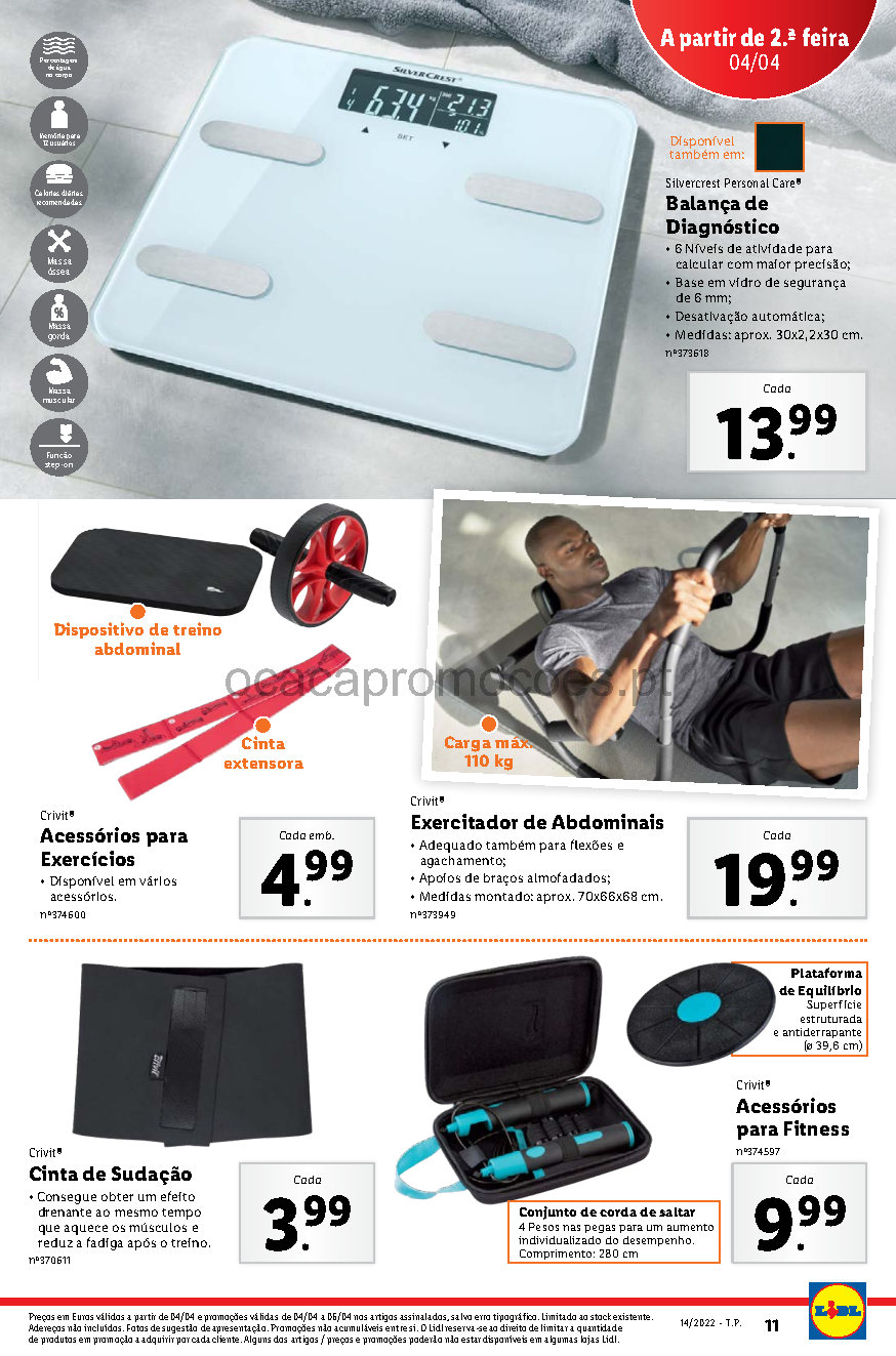 desporto folheto lidl bazar 4 abril 10 abril promocoes Page11 1