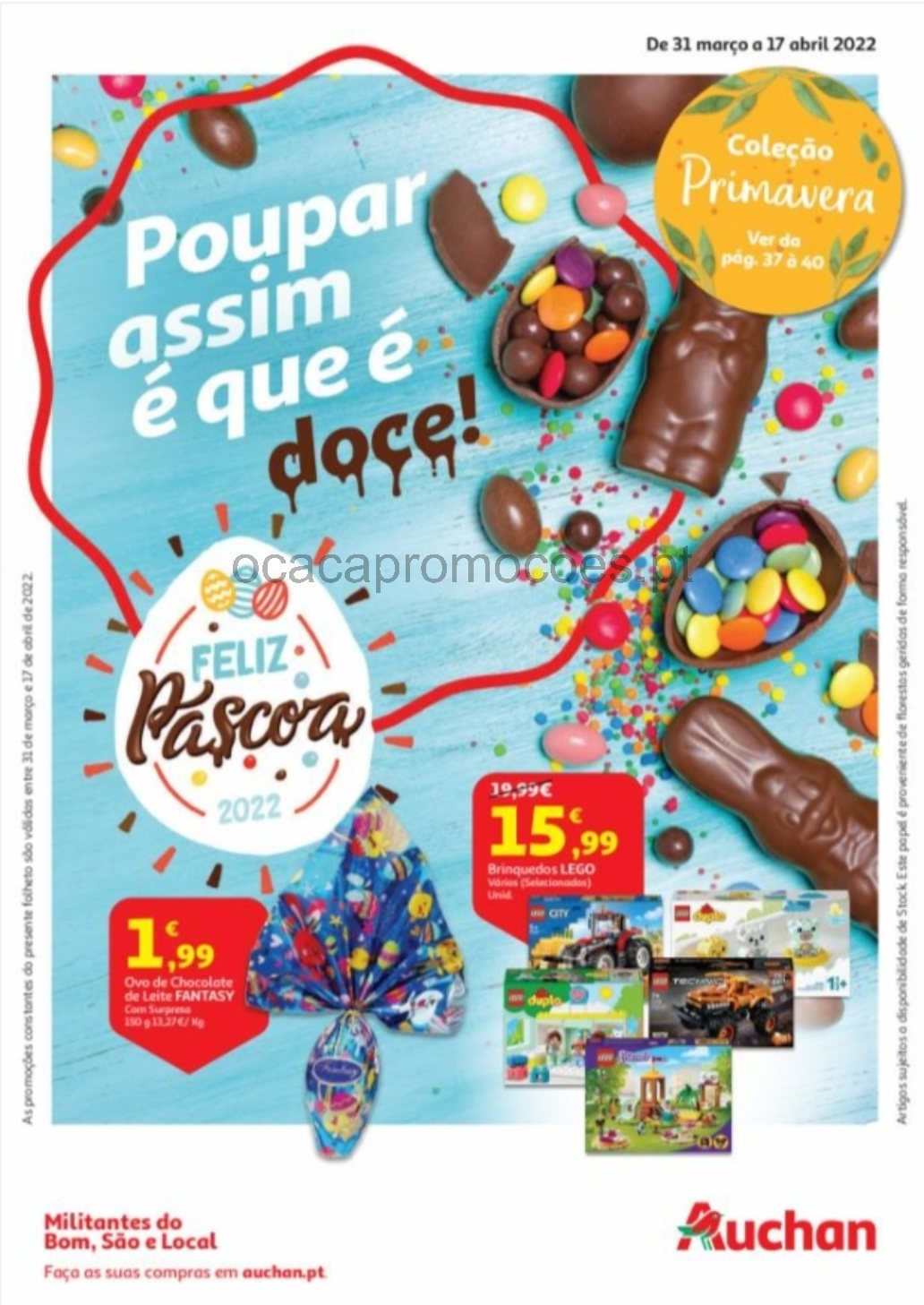 folheto auchan promocoes 31 marco 17 abril Page1