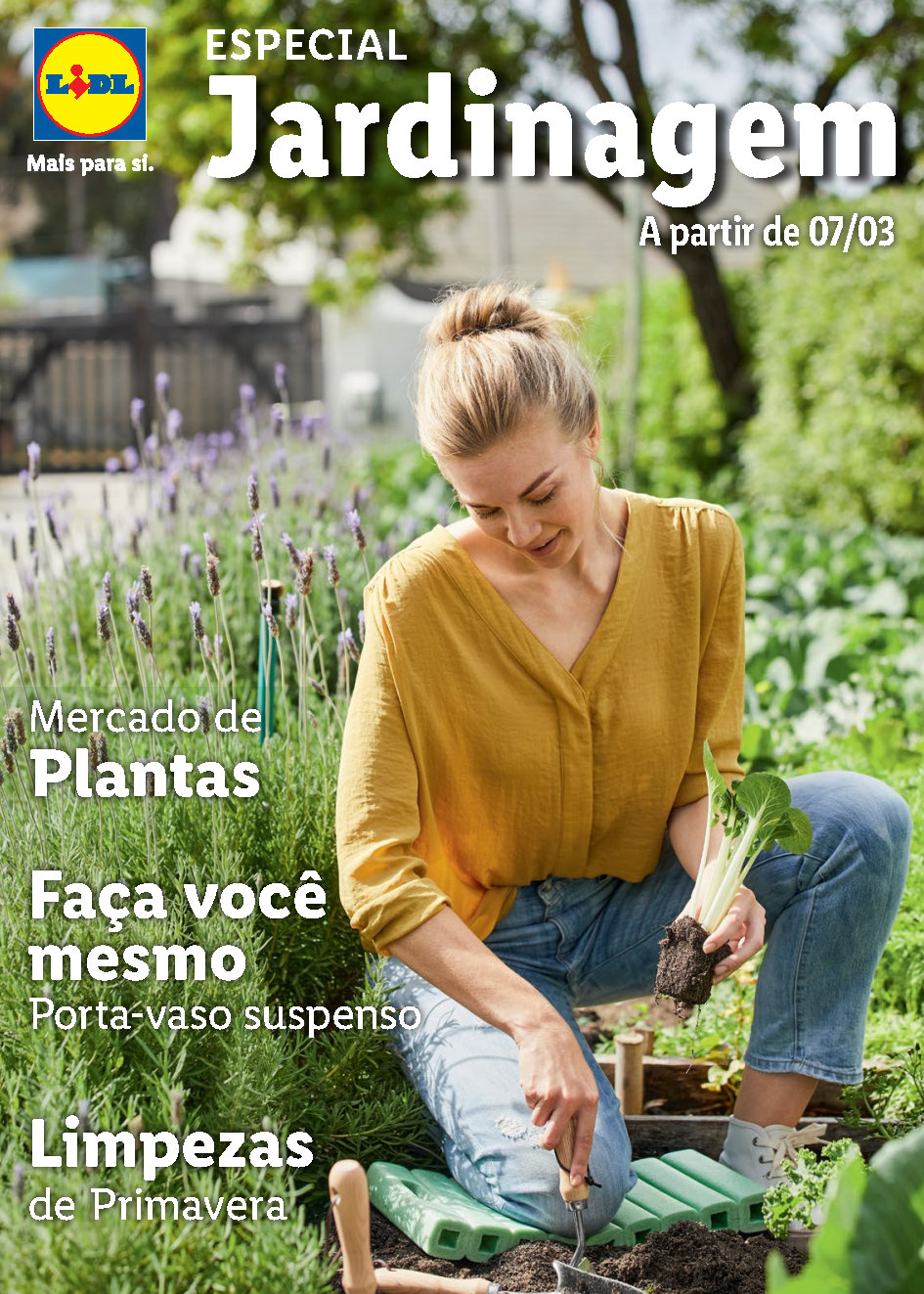 folheto lidl bazar jardinagem 7 marco Page1