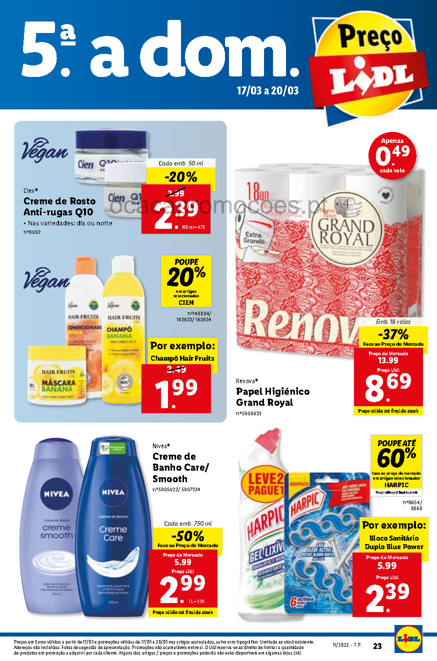 folheto lidl de 14 marco 20 marco promocoes Page23