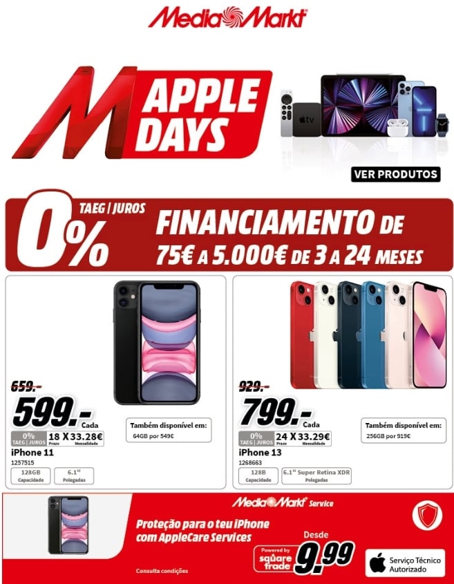 Antevisão Folheto MEDIA MARKT Black Friday promoções de 22 a 24