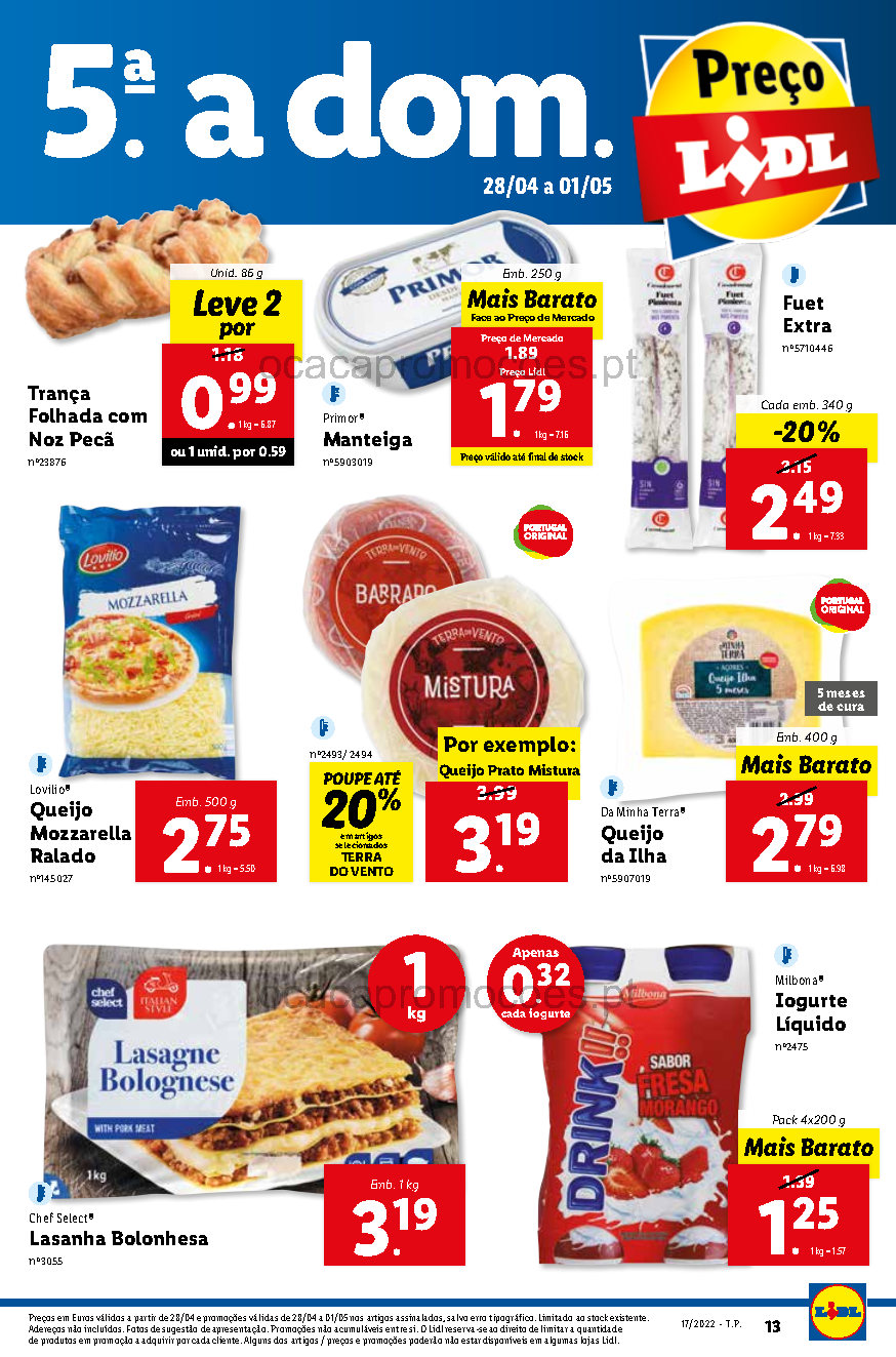 a antevisao folheto lidl promocoes 25 abril 1 maio Page25 13