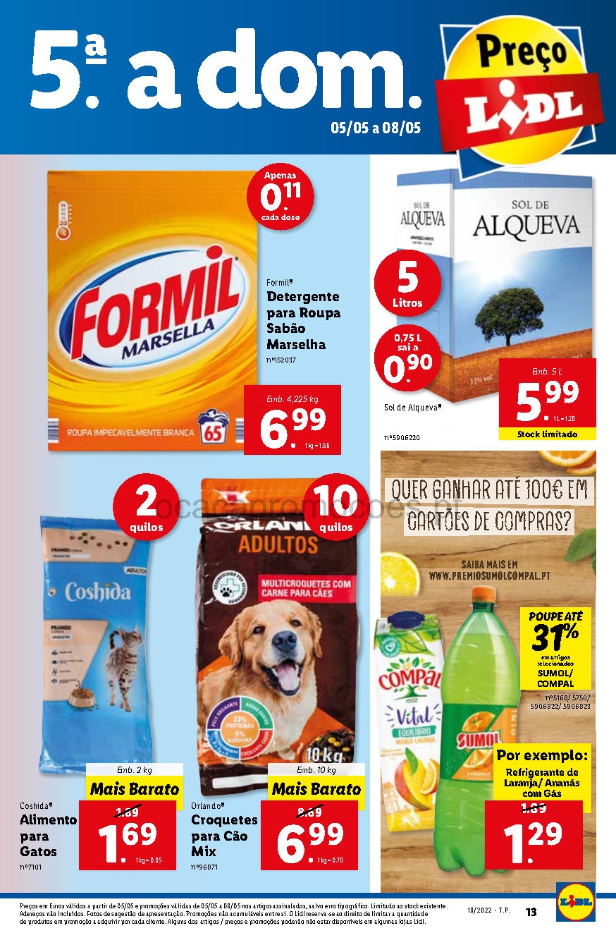 antevisao folheto lidl 2 maio 8 maio promocoes Page19 13