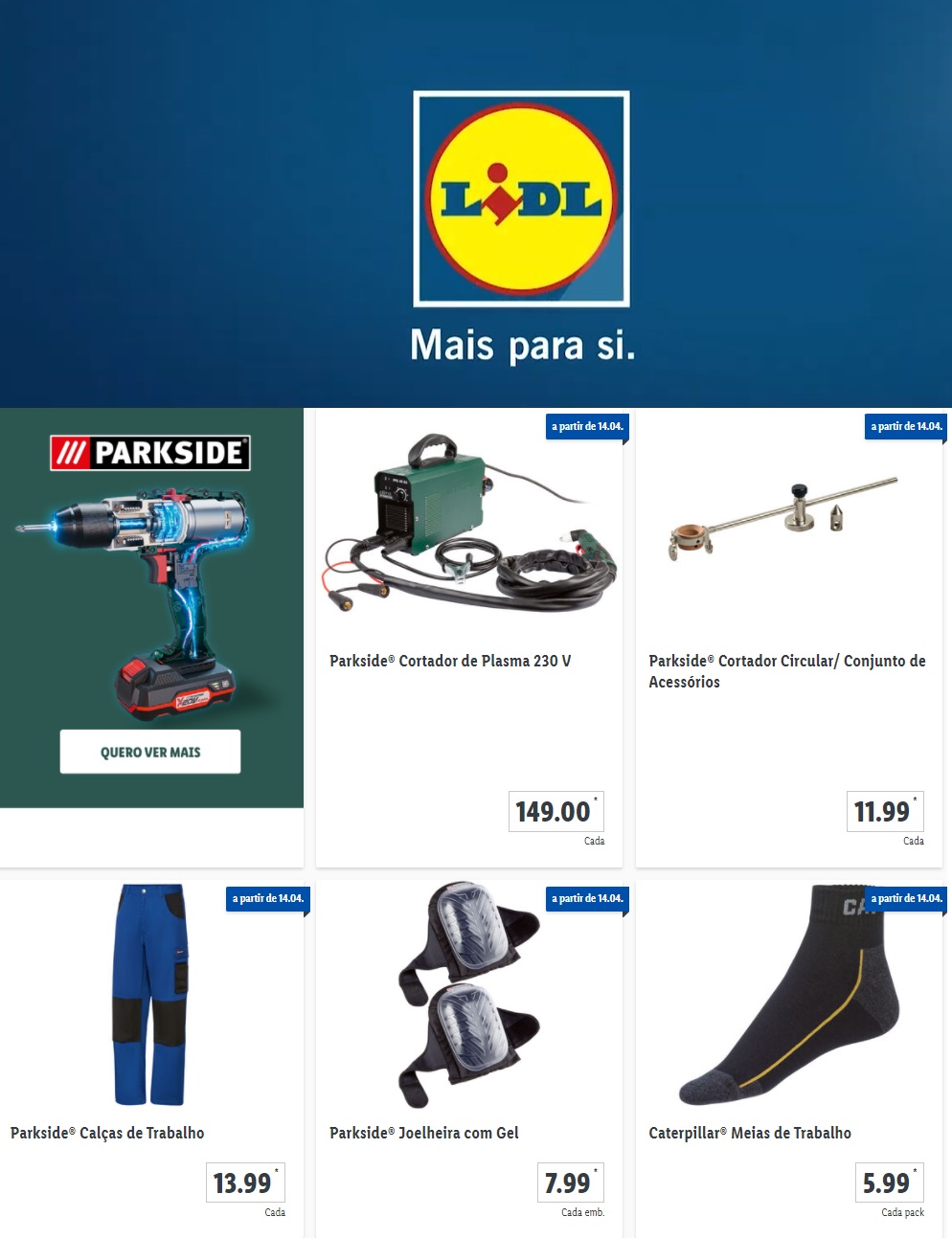 Antevisão Folheto LIDL BAZAR Promoções de 14 abril a 17 abril - O Caça  Promoções