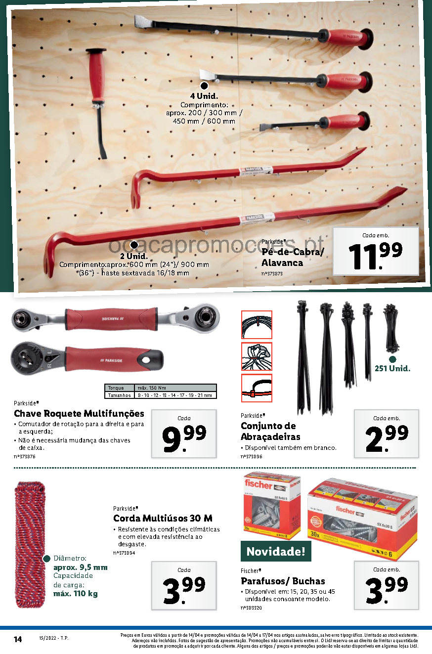 ferramentas folheto lidl promocoes 11 abril 17 abril bazar Page11 4