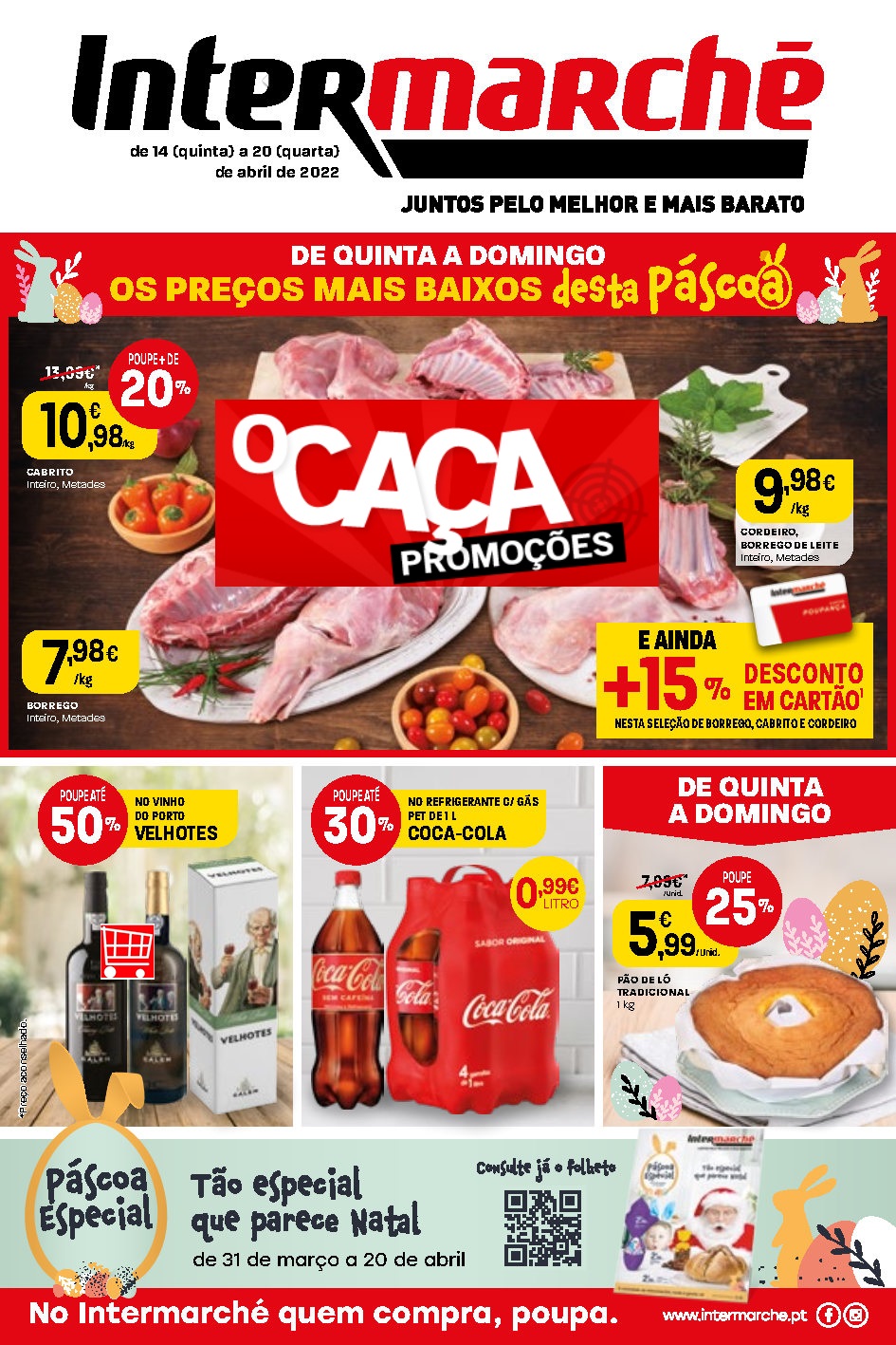 folheto intermarche 14 abril 20 abril super promocoes Page1