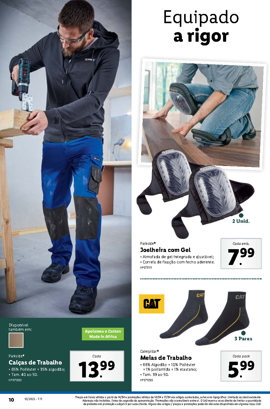 Folheto LIDL BAZAR MODA HOMEM Antevisão Promoções 14 abril a 17 abril - O  Caça Promoções