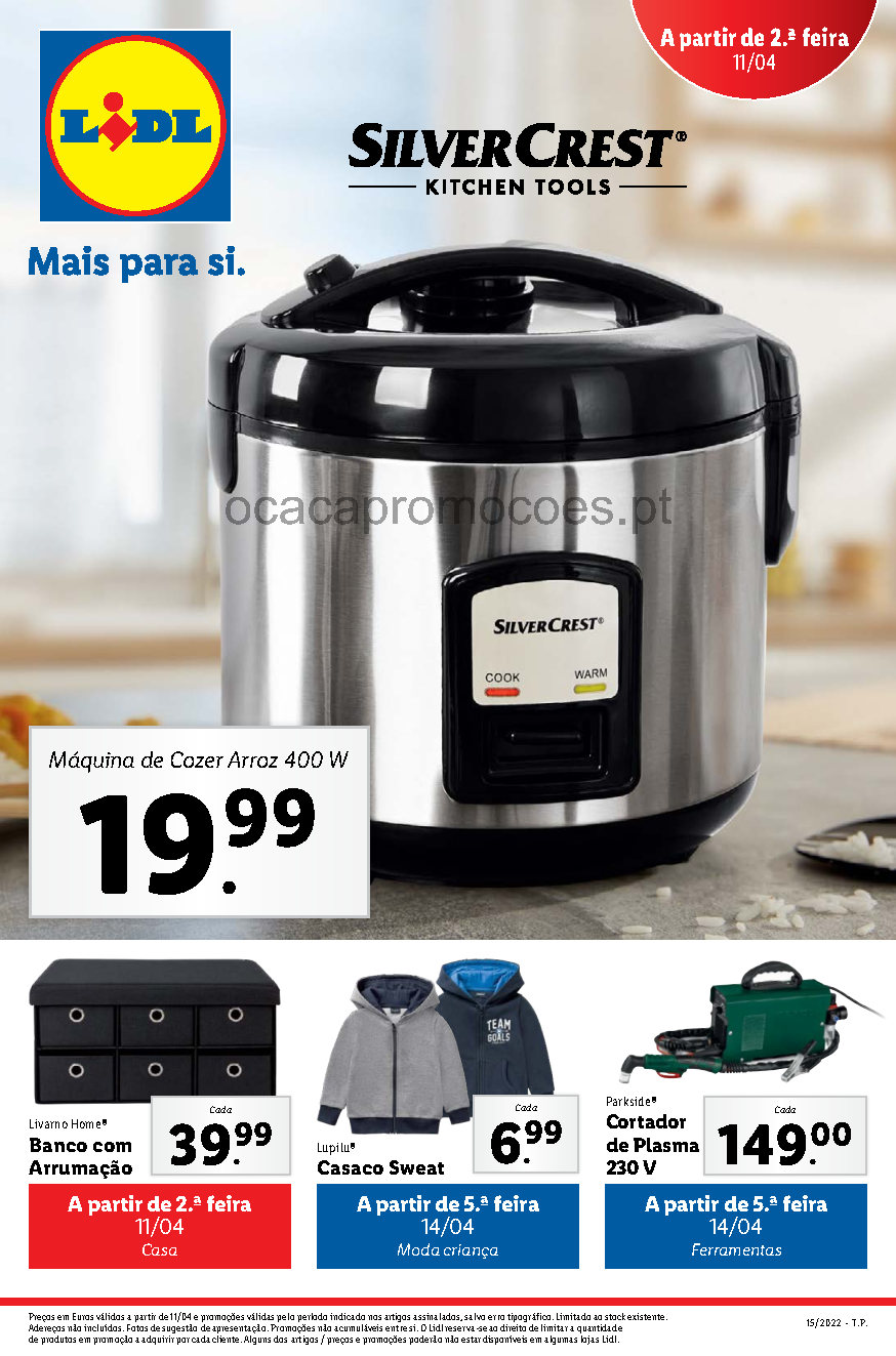 folheto lidl promocoes 11 abril 17 abril bazar Page1