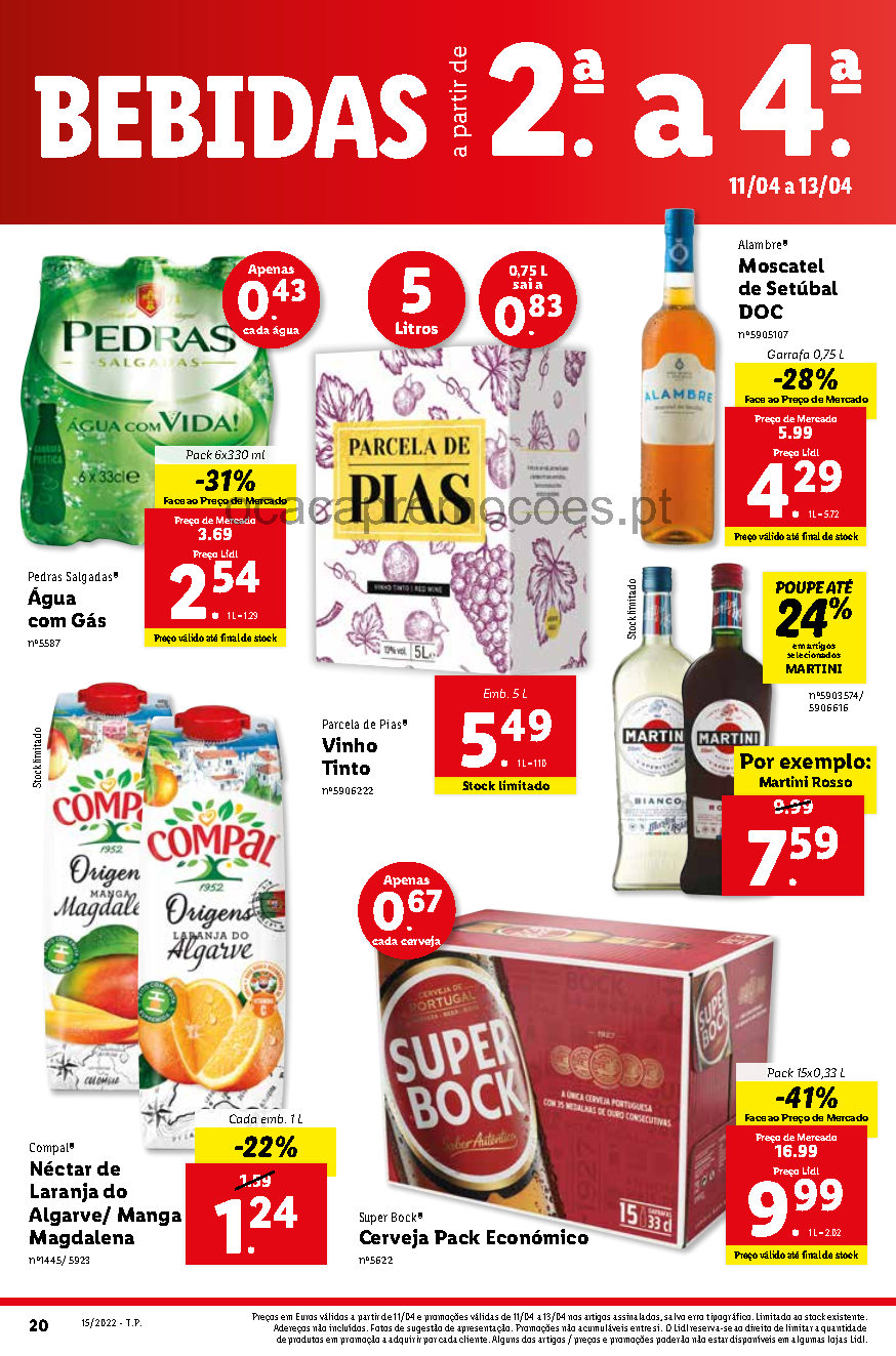 folheto lidl promocoes 11 abril 17 abril bazar Page38