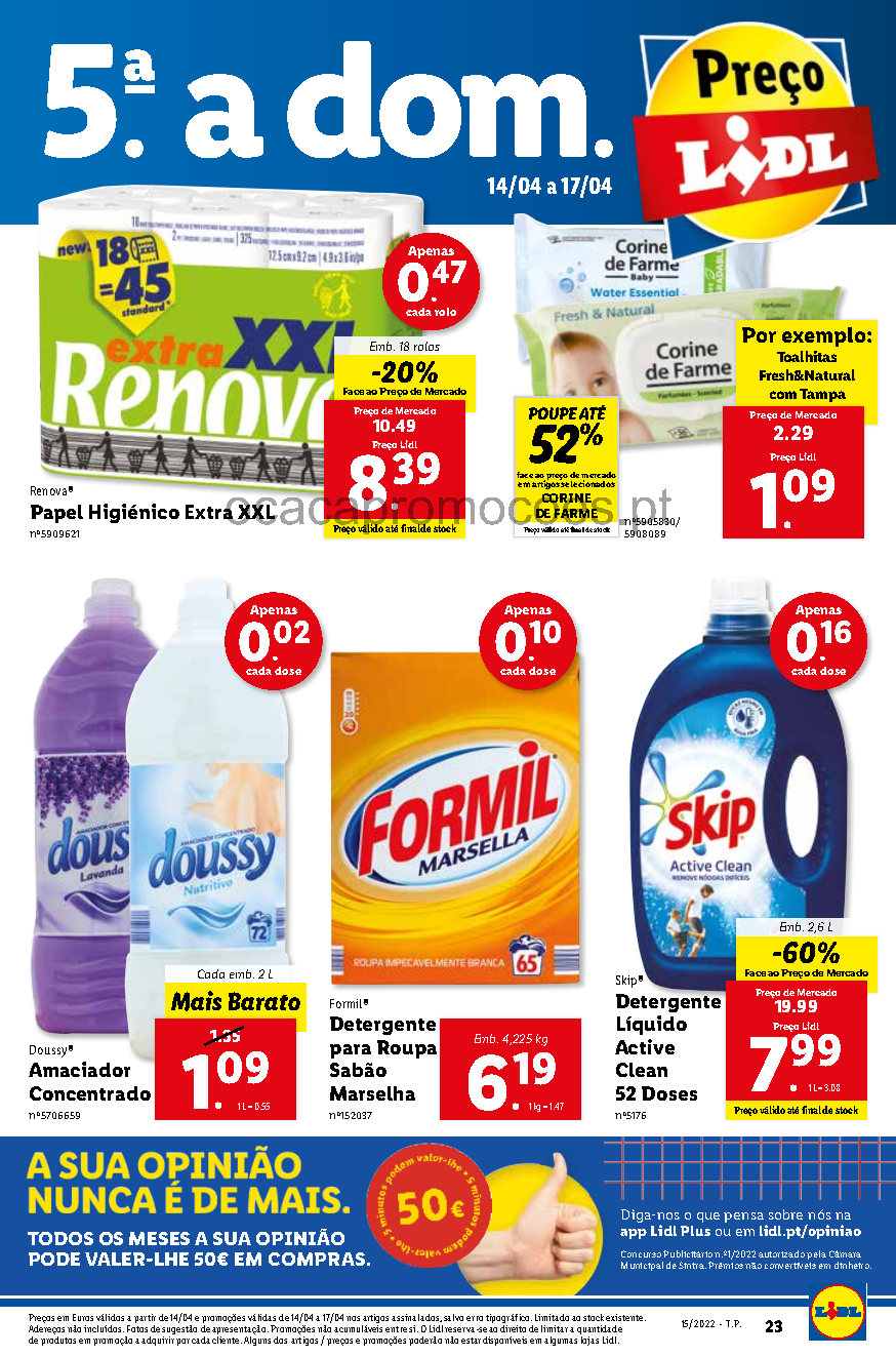 folheto lidl promocoes 11 abril 17 abril bazar Page41