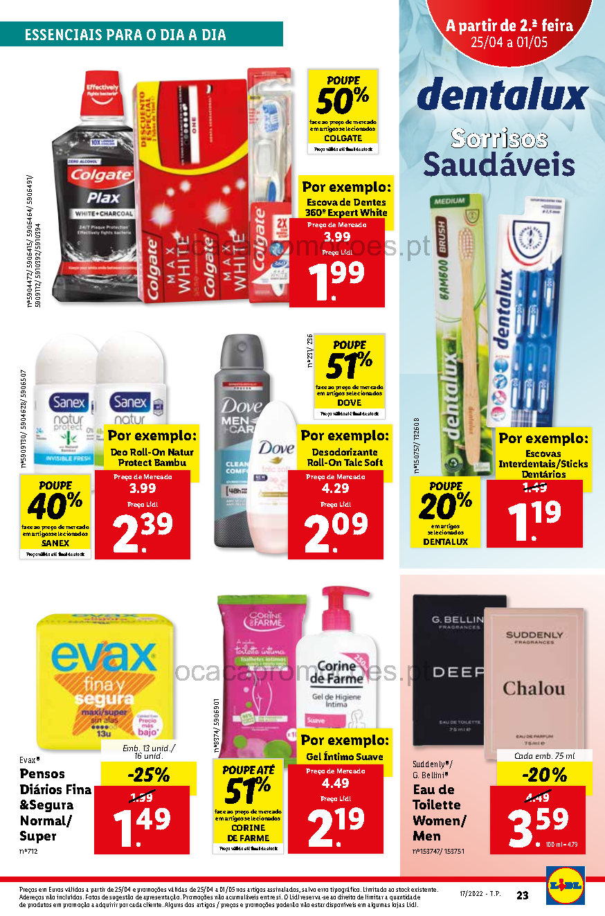 folheto lidl promocoes 25 abril 1 maio Page47