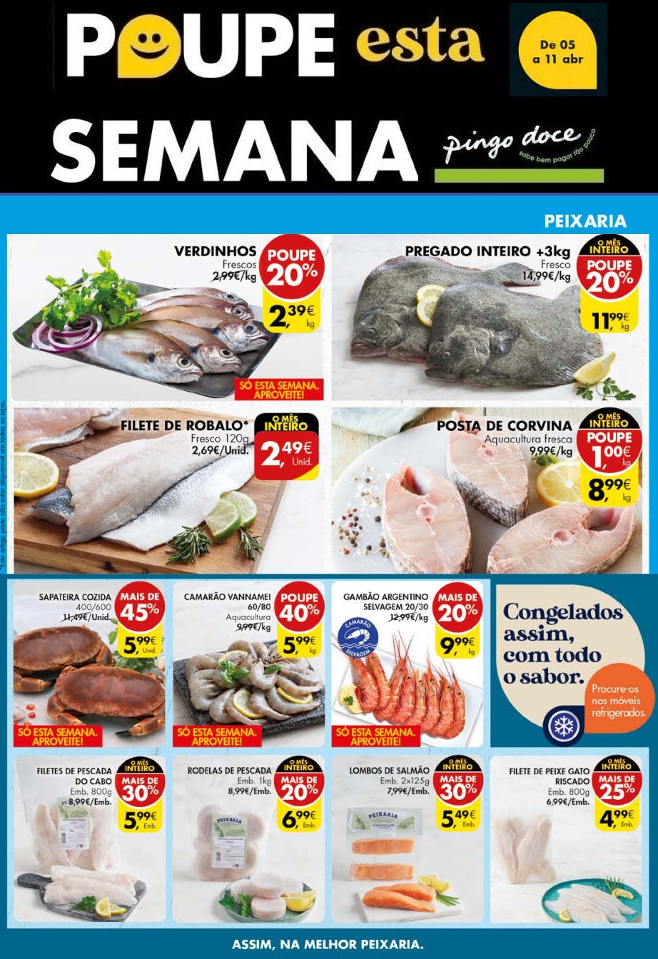 Antevisão Folheto PINGO DOCE Lojas Pequenas Promoções de 5 a 11