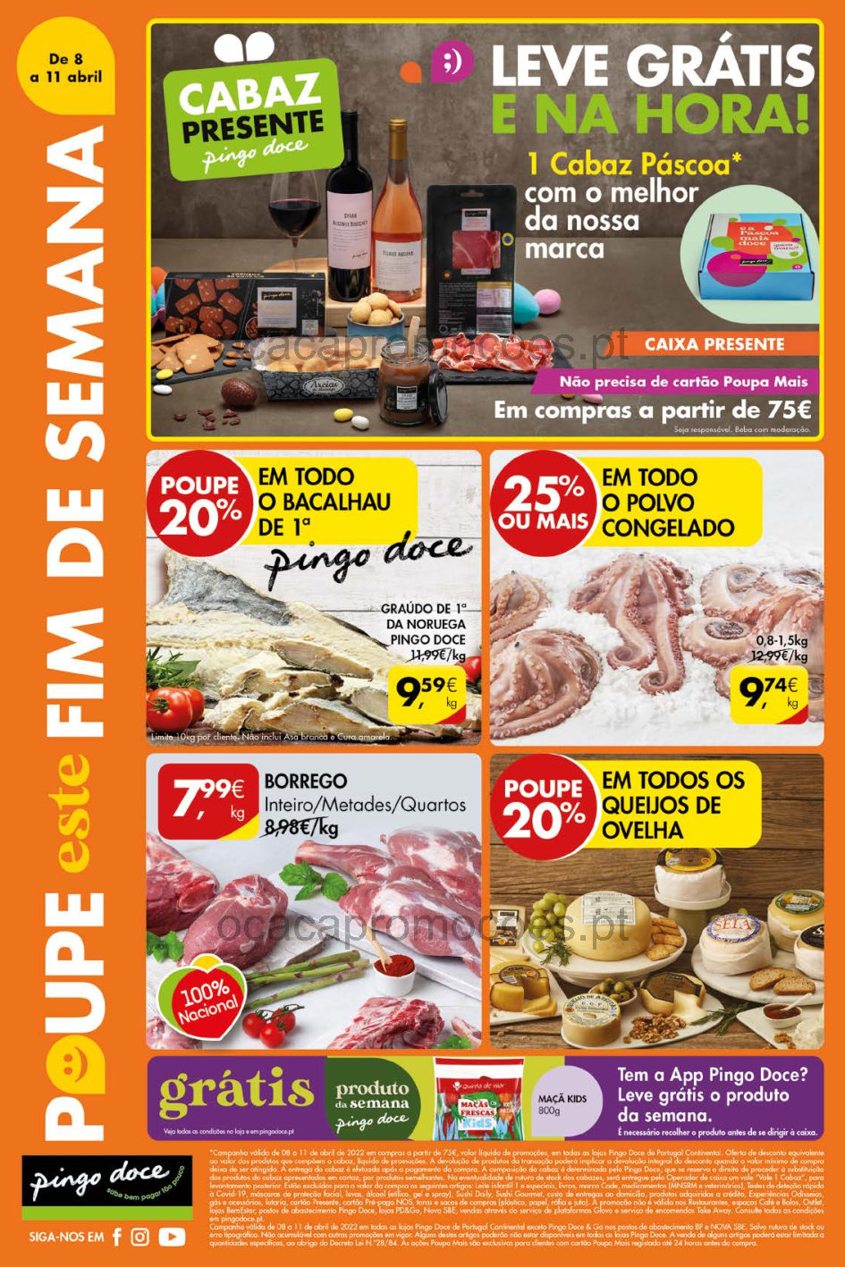 folheto pingo doce 8 abri 11 abril promocoes fim semana Page1