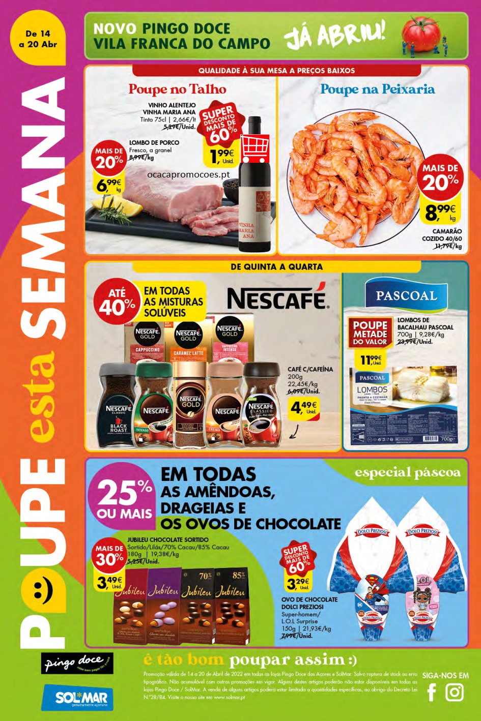 folheto pingo doce acores promocoes 14 abril 20 abril Page1