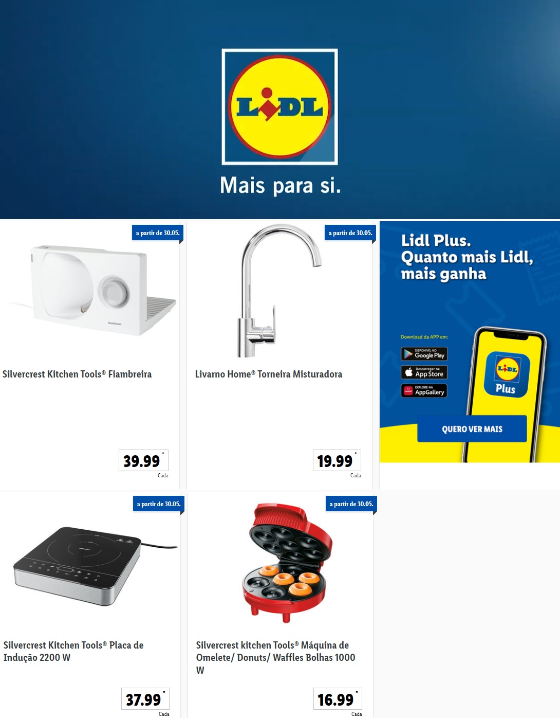 Caça Promoções - Antevisão Folheto LIDL BAZAR Promoções de 26 maio a 29  maio