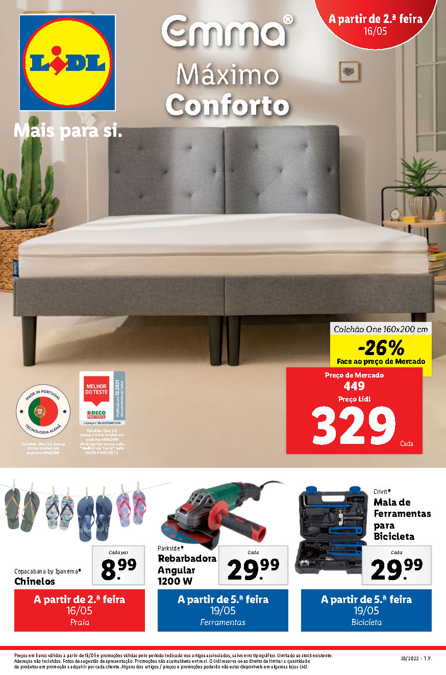 folheto lidl 16 maio 22 maio promocoes Page1