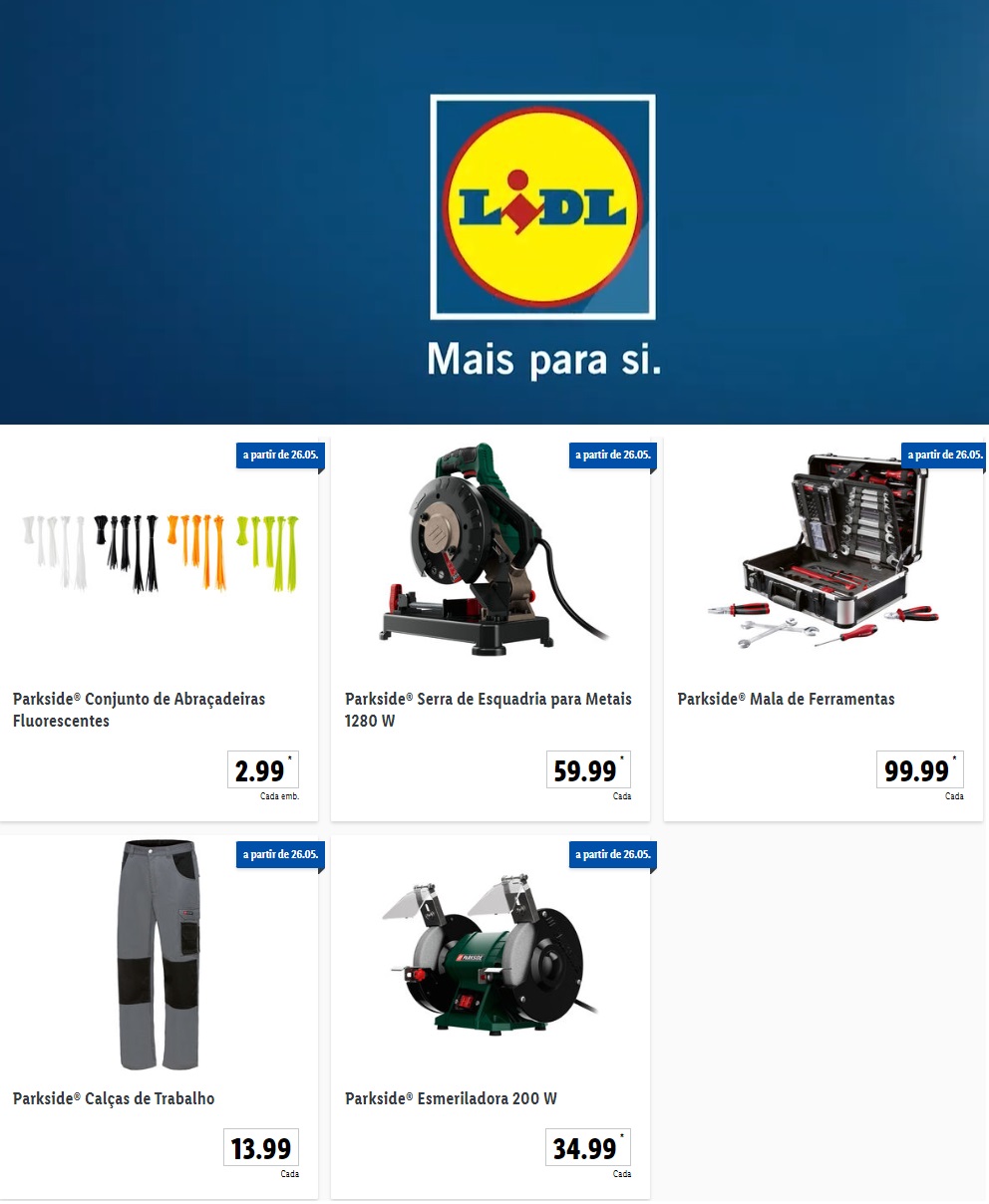 Caça Promoções - Antevisão Folheto LIDL BAZAR Promoções de 26 maio a 29  maio