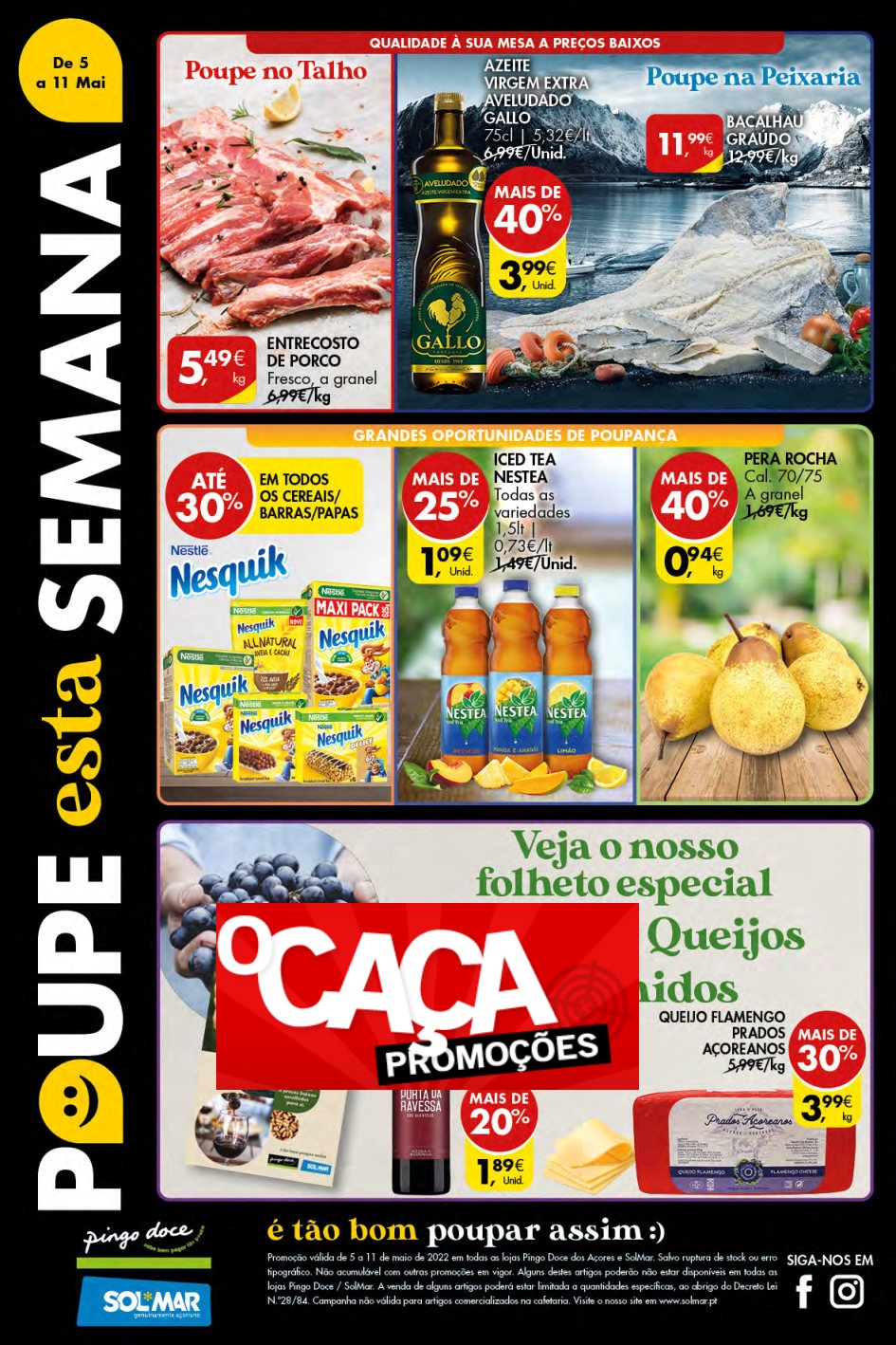 folheto pingo doce acores 5 maio 11 maio promocoes Page1