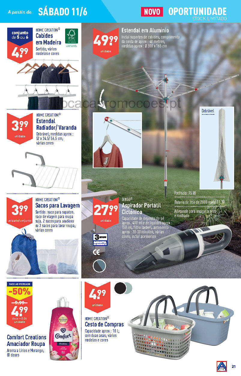 folheto aldi 8 junho 14 junho promocoes Page21