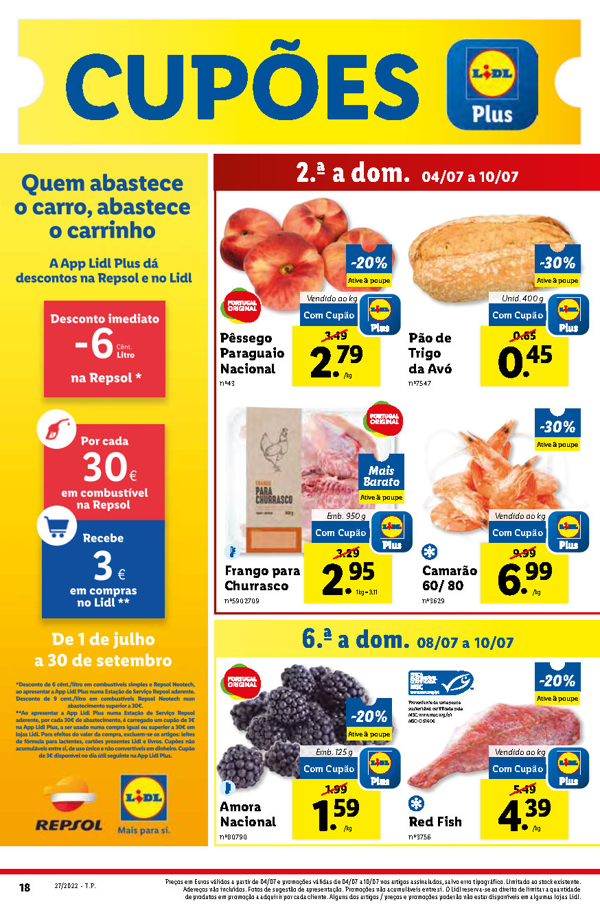 folheto lidl promocoes 4 julho 10 julho Page36