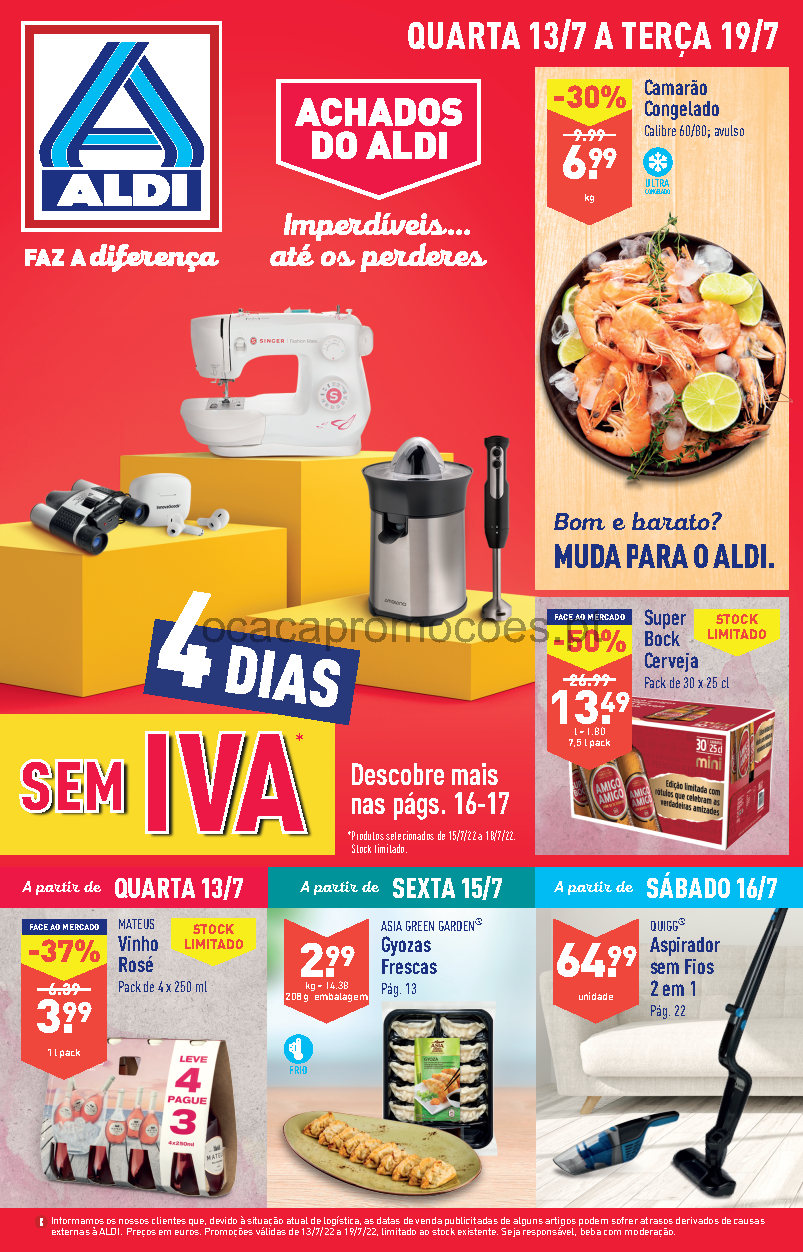 folheto aldi 13 julho 19 julho promocoes Page1