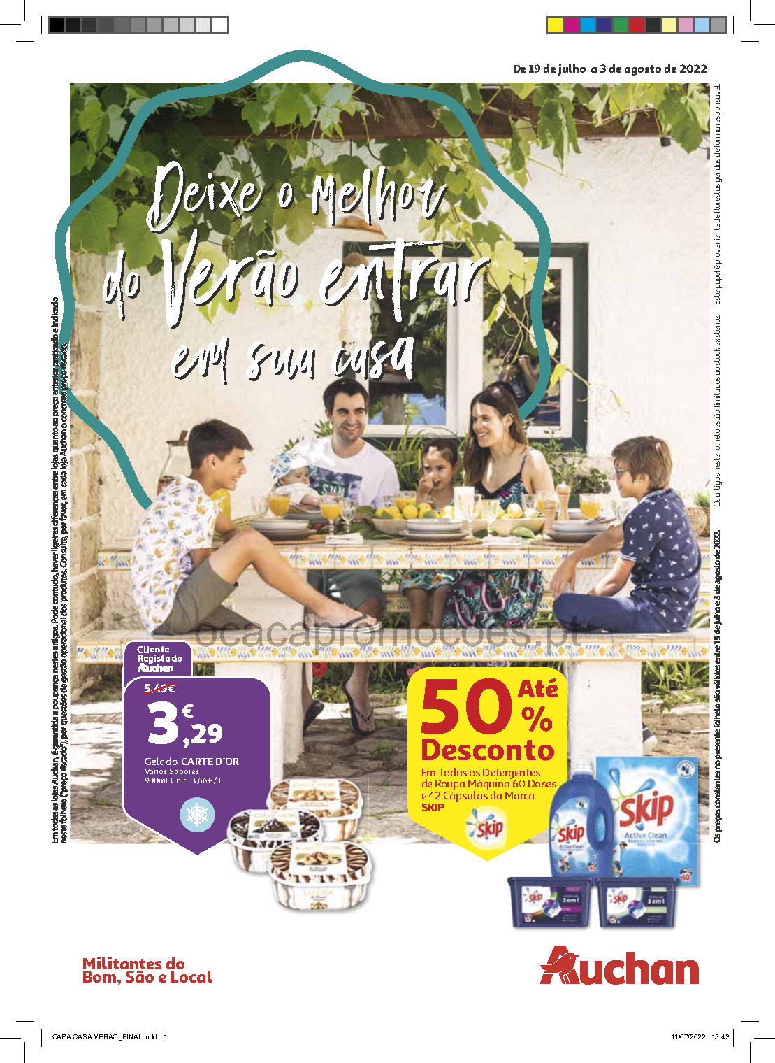 folheto auchan 19 julho 3 agosto promocoes Page1