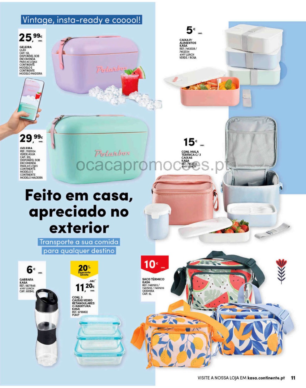 folheto continente 19 julho 14 agosto bazar casa verao promocoes Page11