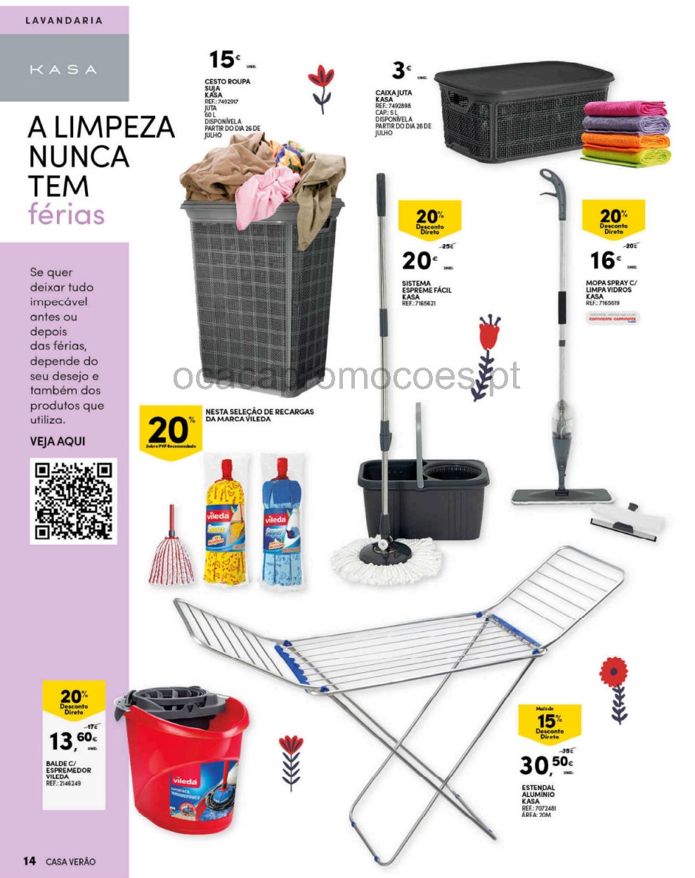 folheto continente 19 julho 14 agosto bazar casa verao promocoes Page14 1