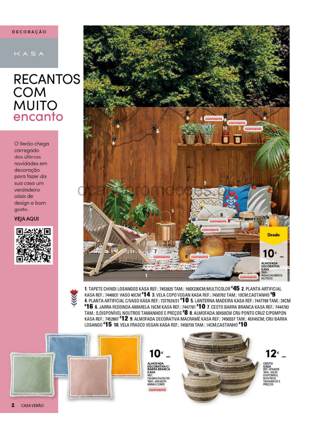 folheto continente 19 julho 14 agosto bazar casa verao promocoes Page2