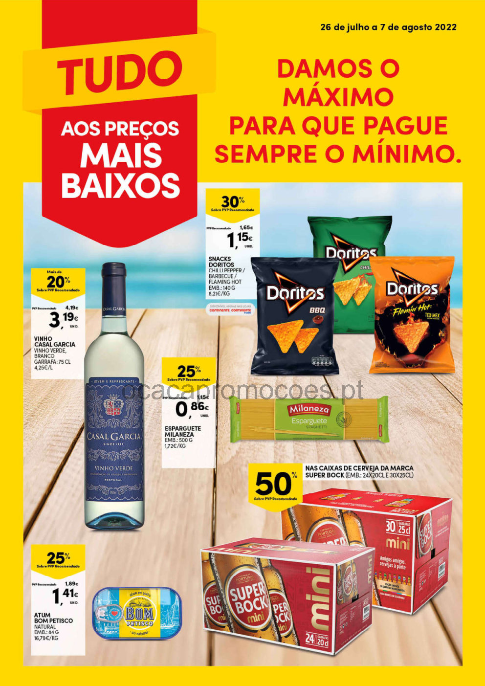 folheto continente 26 julho 7 agosto promocoes Page1