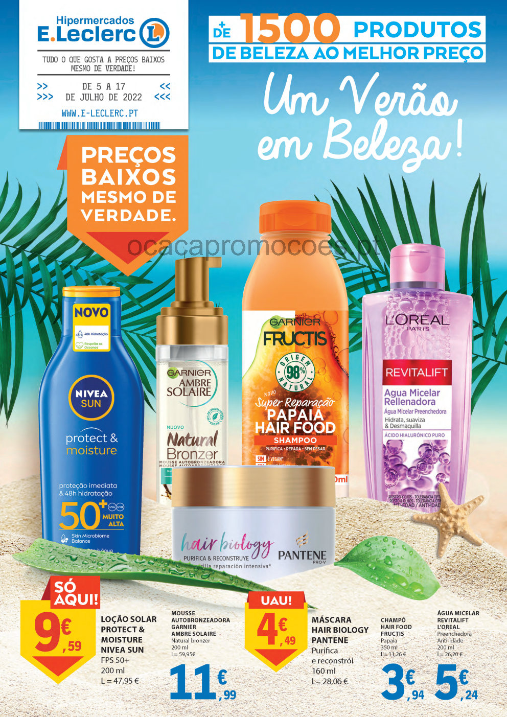 folheto e leclerc 5 julho 17 julho promocoes Page1