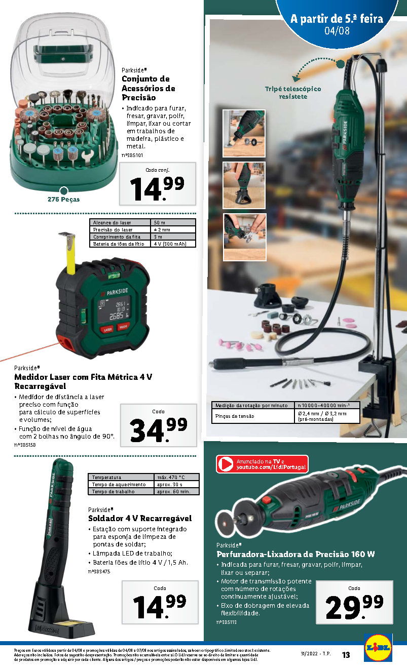 folheto lidl 1 agosto 7 agosto promocoes Page15