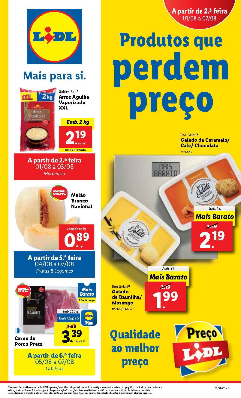 folheto lidl 1 agosto 7 agosto promocoes Page19