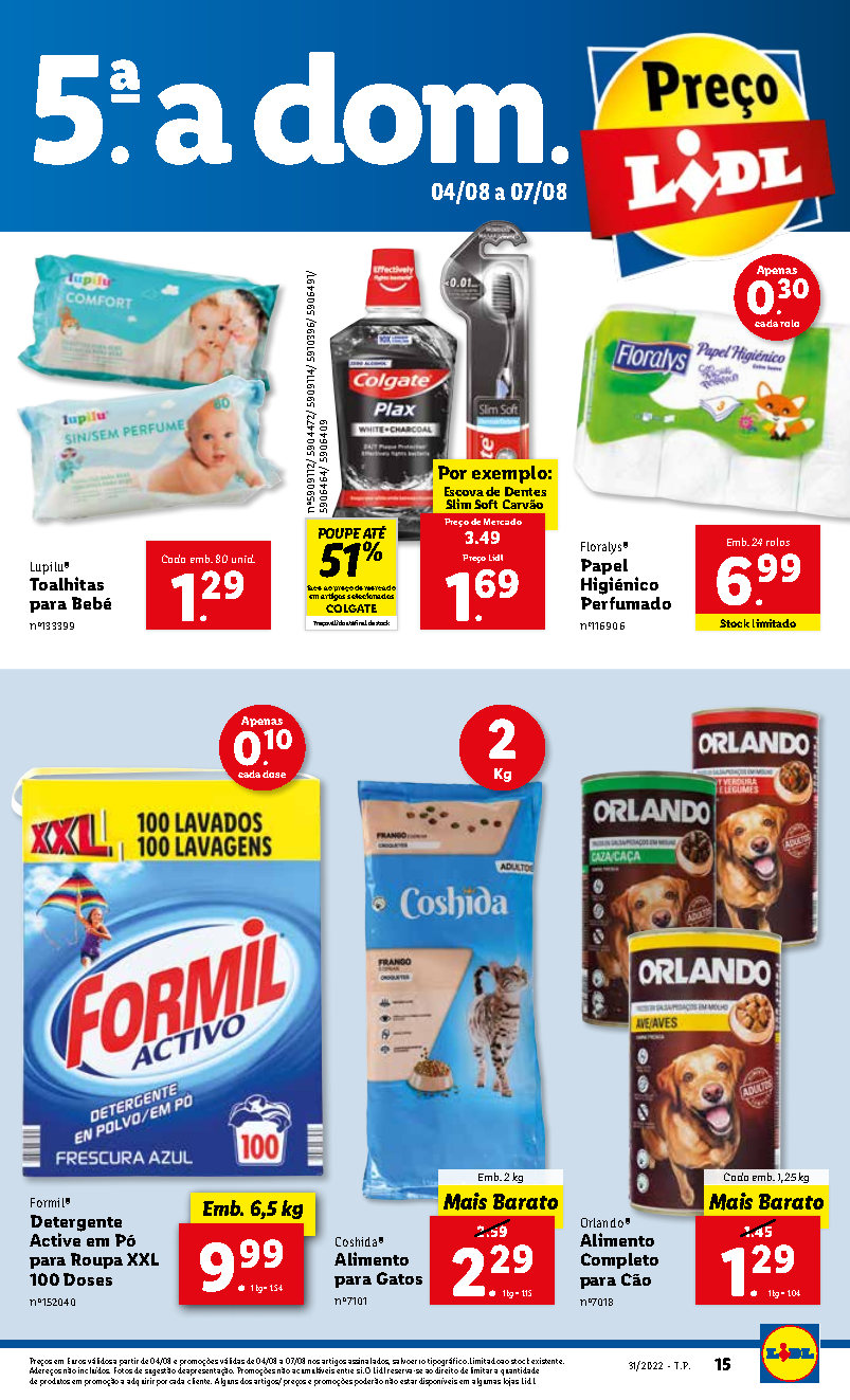 folheto lidl 1 agosto 7 agosto promocoes Page33