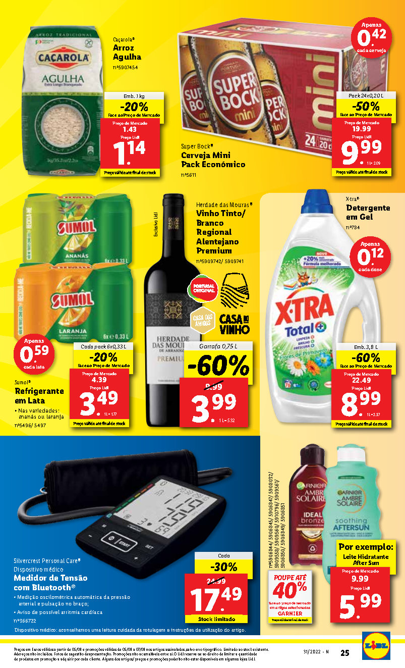 folheto lidl 1 agosto 7 agosto promocoes Page43