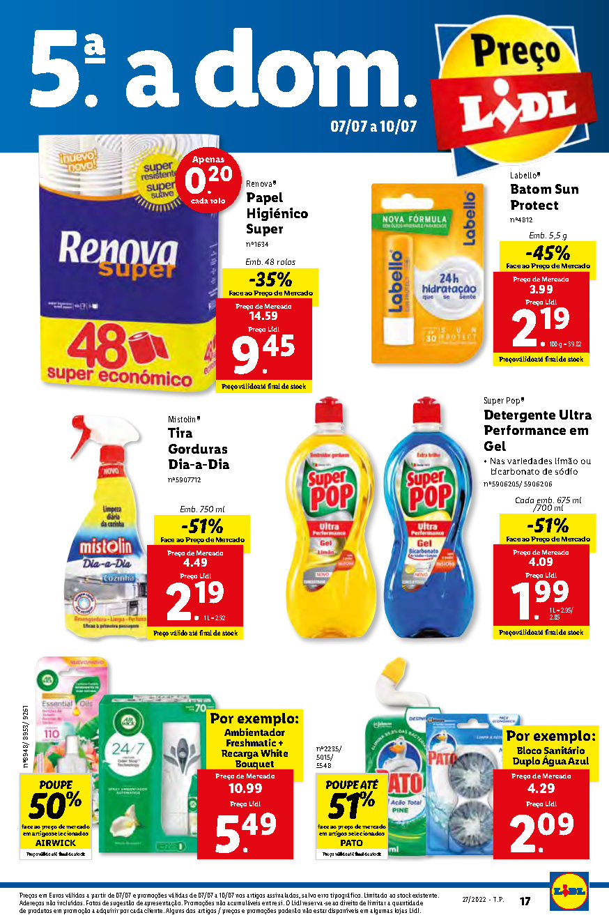 folheto lidl promocoes 4 julho 10 julho Page35