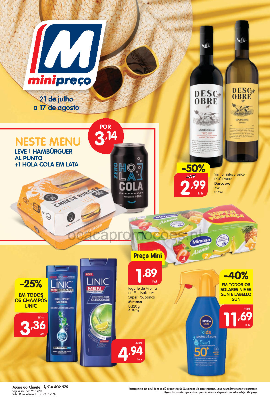 folheto minipreco 21 julho 17 agosto promocoes Page1